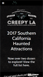 Mobile Screenshot of creepyla.com